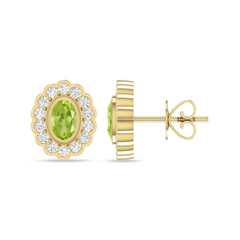 Yellow Gold - Peridot